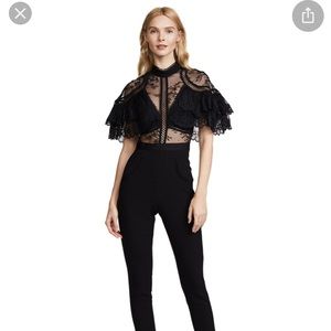 FLASH SALE Self-portrait fine lace jumpsuit